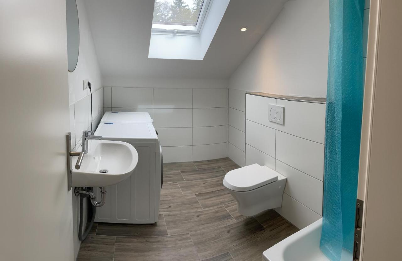Ferienwohnung Traumhaus Am Wald 2 Daun Exterior foto